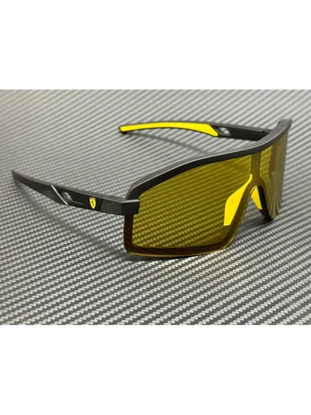New Ferrari Men Matte Black Sunglasses 65-20-125